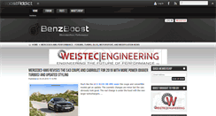 Desktop Screenshot of benzboost.com
